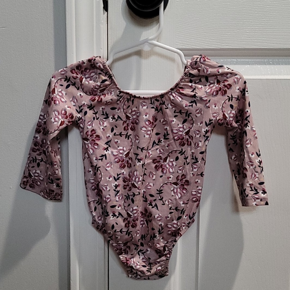 Baileys Blossoms floral onesie long sleeves